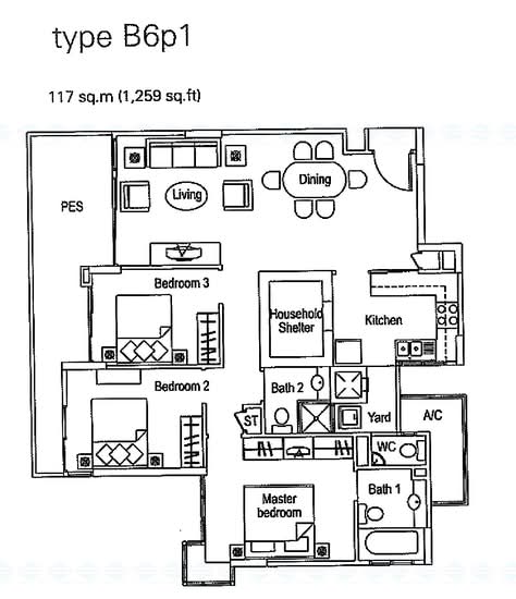 The Warren - Floor Plan
