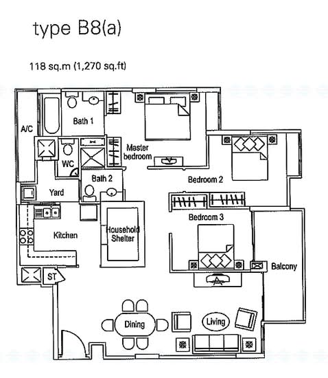 The Warren - Floor Plan