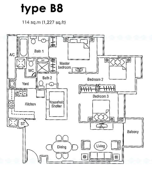The Warren - Floor Plan