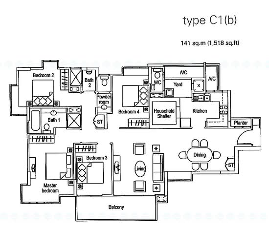 The Warren - Floor Plan