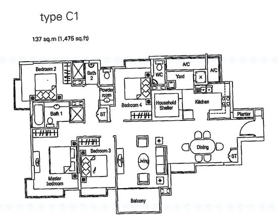 The Warren - Floor Plan