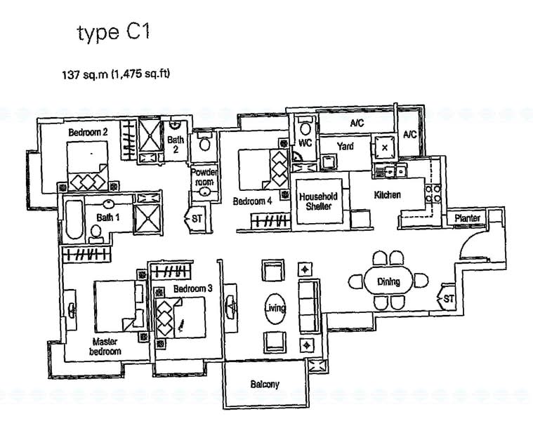 The Warren, 37 Choa Chu Kang Loop, 4 Bedrooms, 1,475 sqft, Apartment For Rent, by Zion Zhao 赵峻慷, 500084461 - PropertyGuru.com.sg