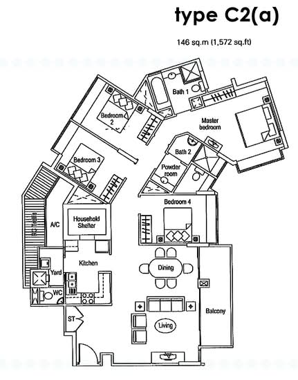 The Warren - Floor Plan