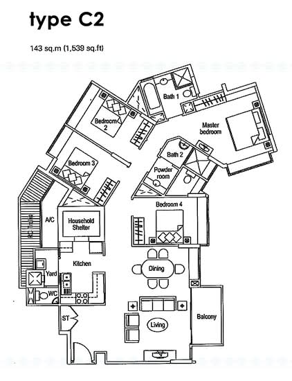 The Warren - Floor Plan