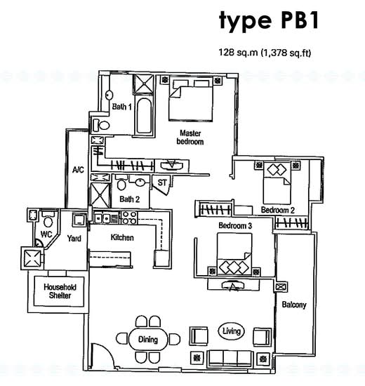 The Warren - Floor Plan