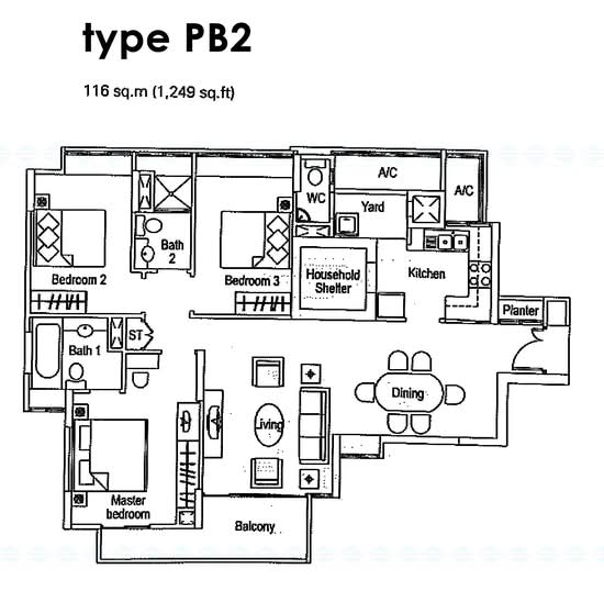 The Warren - Floor Plan