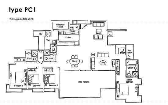 The Warren - Floor Plan