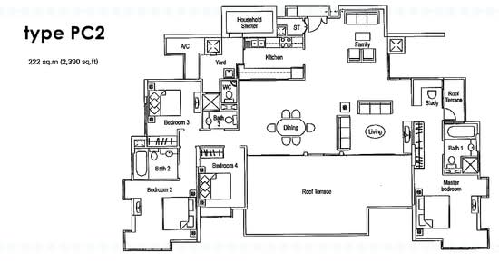 The Warren - Floor Plan