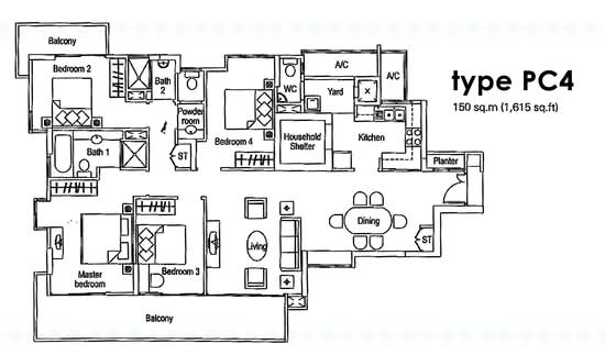 The Warren - Floor Plan
