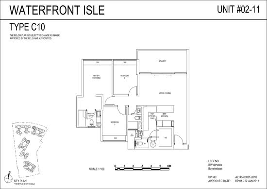 Waterfront Isle - Floor Plan