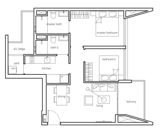 The Amore - Floor Plan