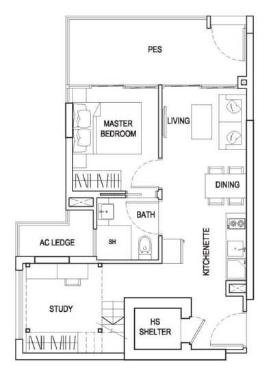 Urban Vista - Floor Plan