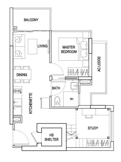 Urban Vista - Floor Plan