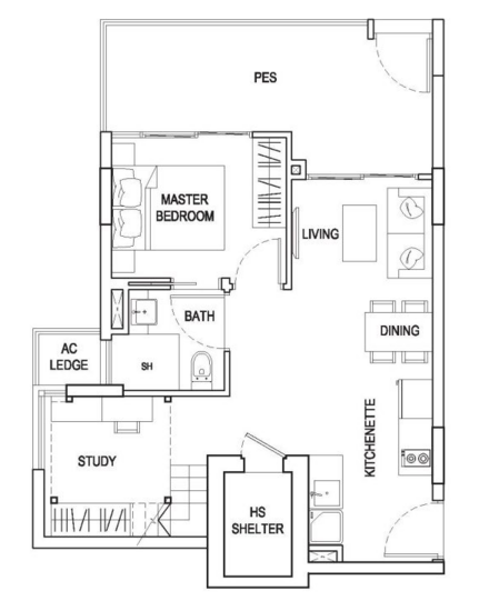 Urban Vista - Floor Plan
