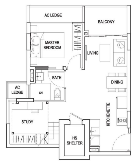 Urban Vista - Floor Plan