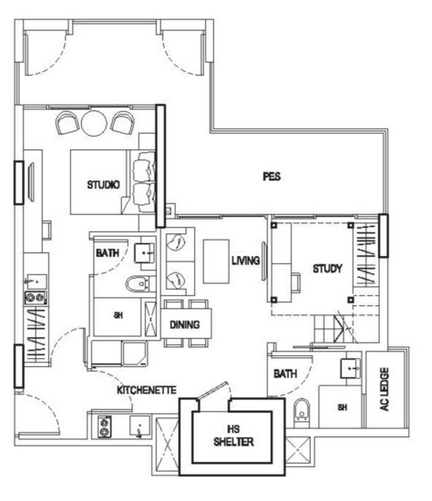 Urban Vista - Floor Plan