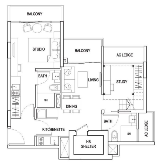 Urban Vista - Floor Plan