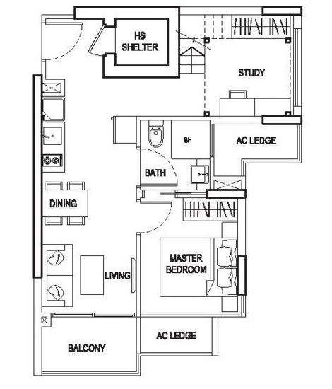Urban Vista - Floor Plan