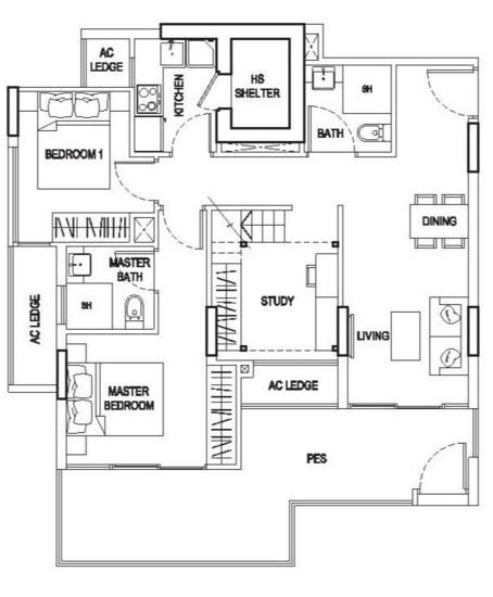 Urban Vista - Floor Plan