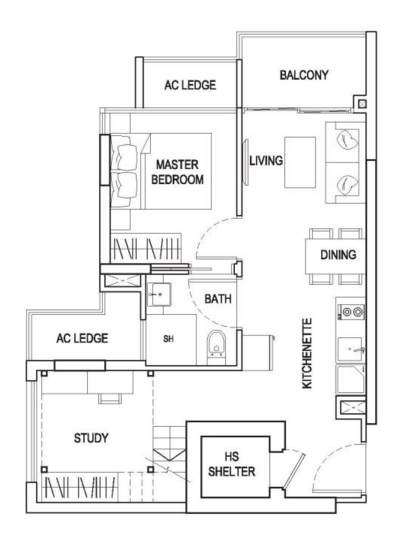 Urban Vista - Floor Plan