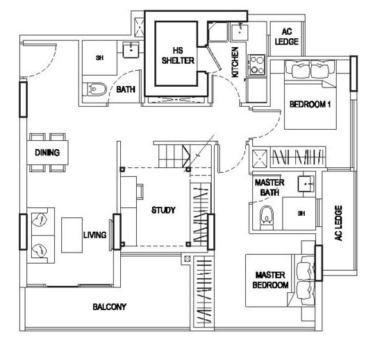 Urban Vista - Floor Plan