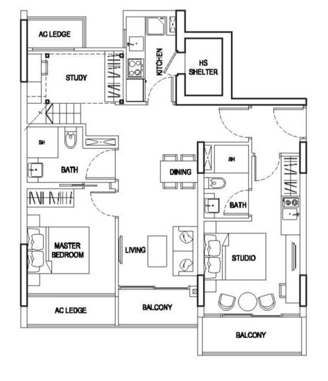 Urban Vista - Floor Plan