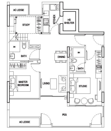 Urban Vista - Floor Plan