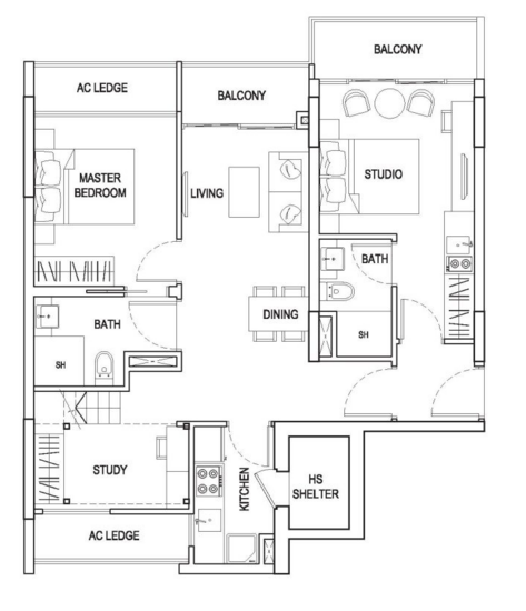 Urban Vista - Floor Plan