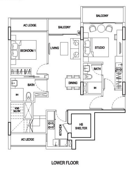 Urban Vista - Floor Plan