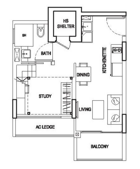 Urban Vista - Floor Plan