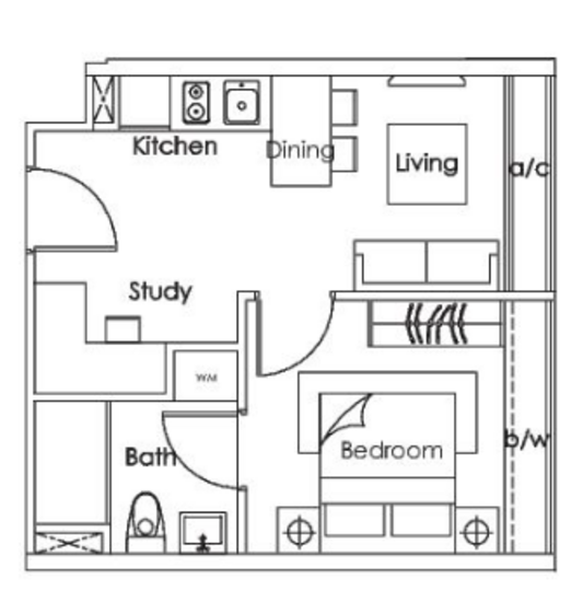 Vibes @ East Coast - Floor Plan