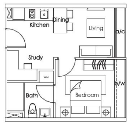 Vibes @ East Coast - Floor Plan