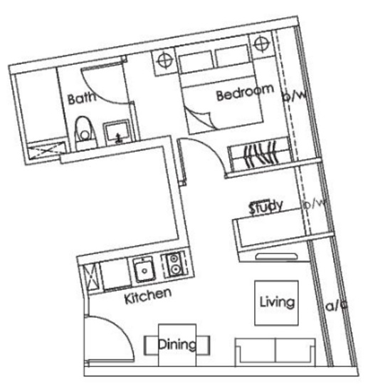 Vibes @ East Coast - Floor Plan