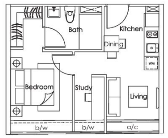 Vibes @ East Coast - Floor Plan