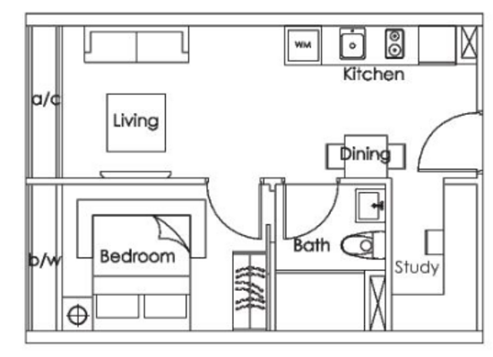 Vibes @ East Coast - Floor Plan