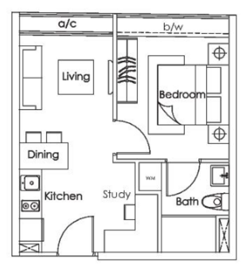 Vibes @ East Coast - Floor Plan