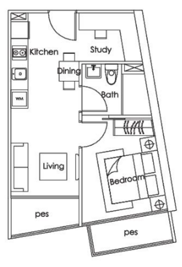 Vibes @ East Coast - Floor Plan