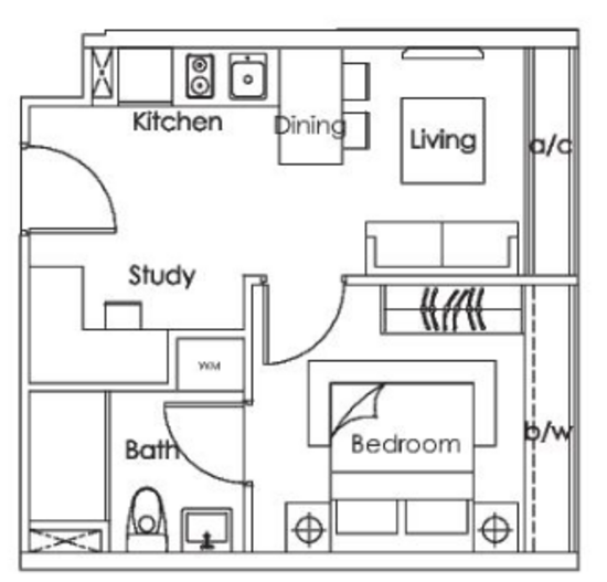 Vibes @ East Coast - Floor Plan