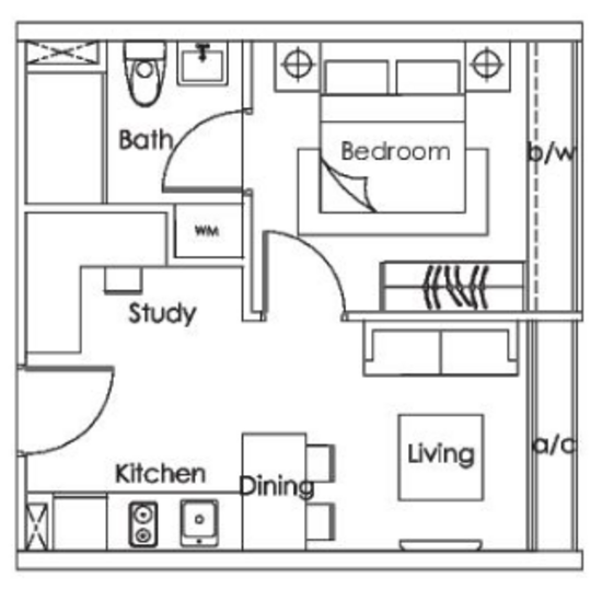 Vibes @ East Coast - Floor Plan