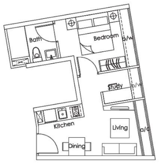 Vibes @ East Coast - Floor Plan