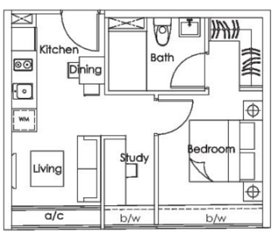 Vibes @ East Coast - Floor Plan