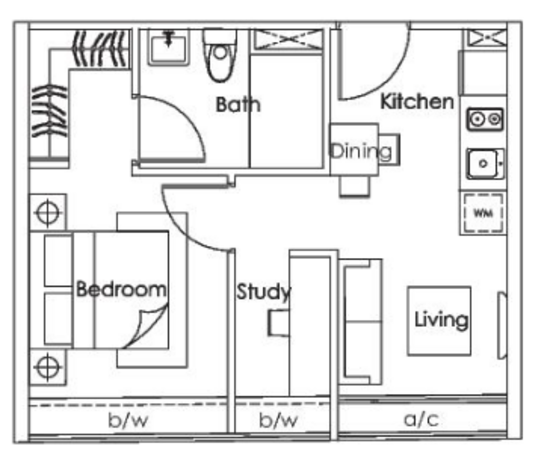 Vibes @ East Coast - Floor Plan