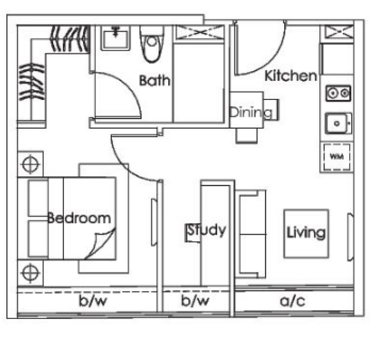 Vibes @ East Coast - Floor Plan