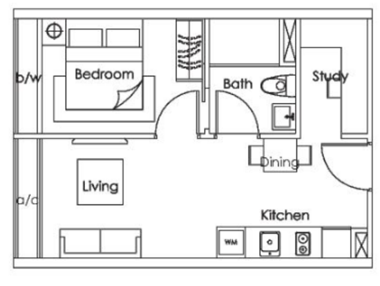 Vibes @ East Coast - Floor Plan
