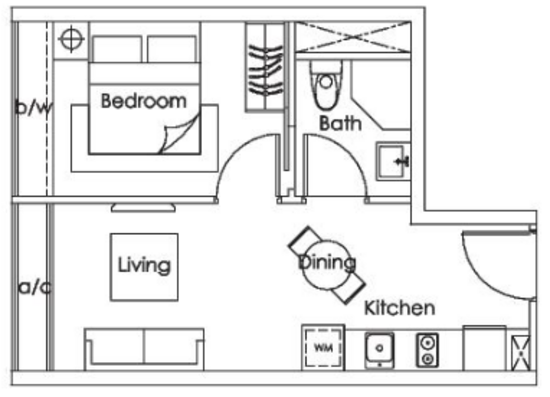 Vibes @ East Coast - Floor Plan