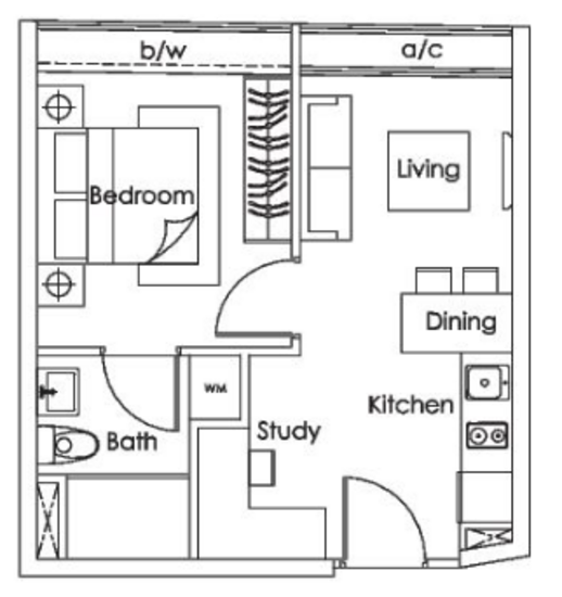 Vibes @ East Coast - Floor Plan