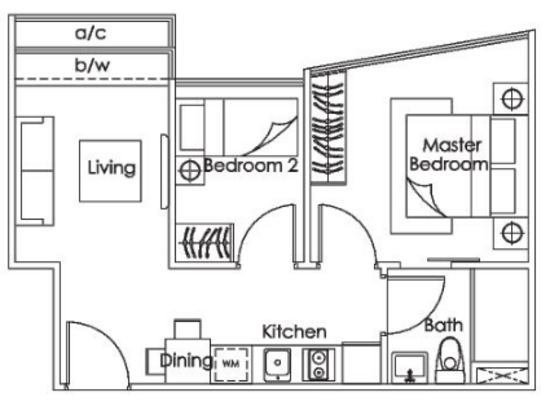 Vibes @ East Coast - Floor Plan