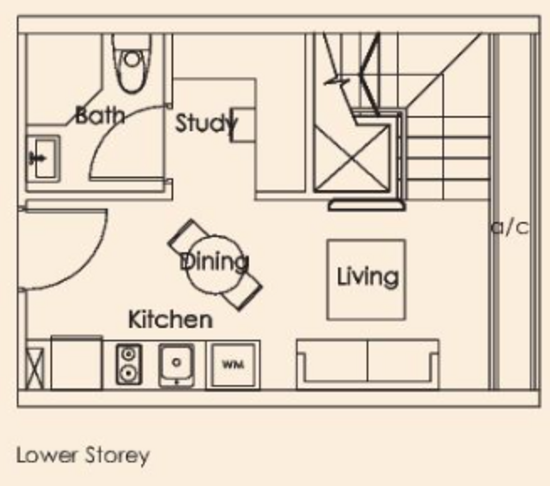 Vibes @ East Coast - Floor Plan