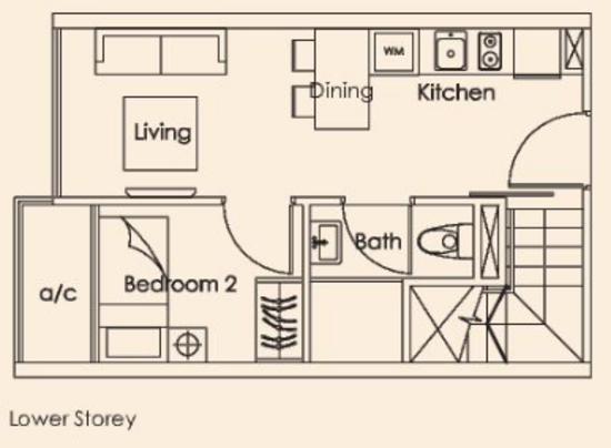 Vibes @ East Coast - Floor Plan