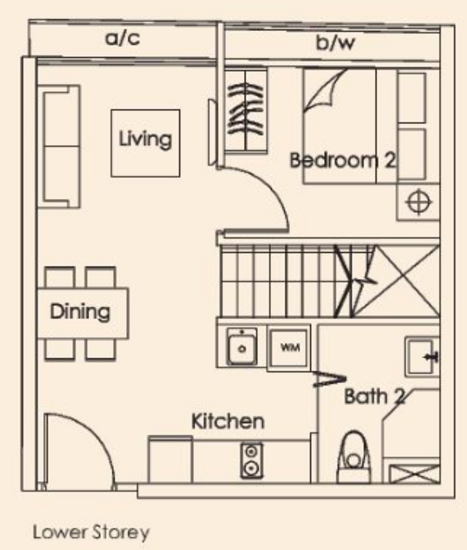 Vibes @ East Coast - Floor Plan
